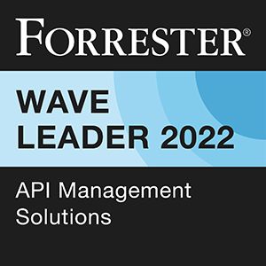 Forrester Badge about API Mangement Solutions